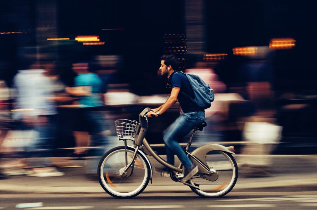 Ir al trabajo en bici